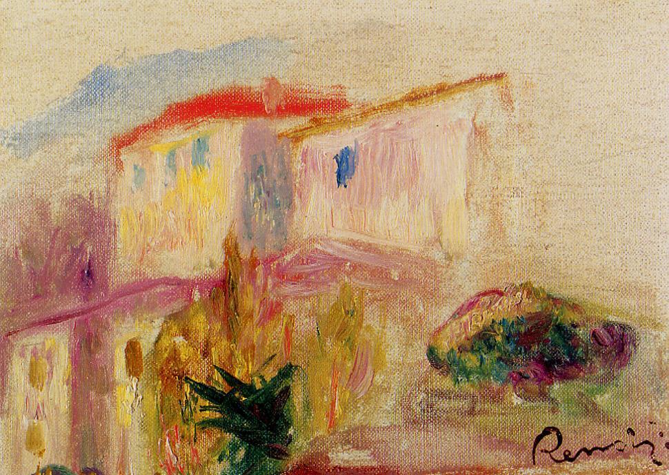 Le poste at Cagnes study 1905